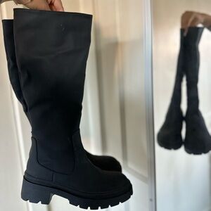 Knee high boots